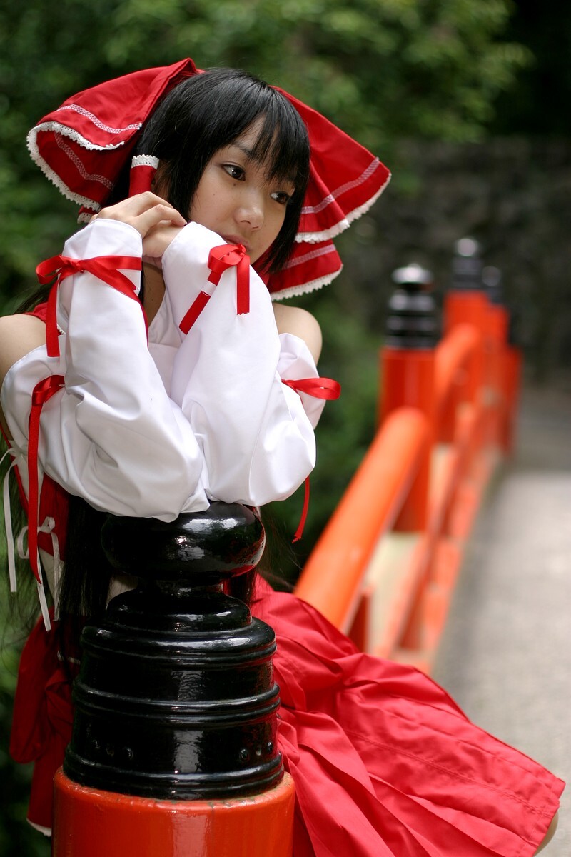 Cos set c74 Reimu beautiful Japanese Beauty Set